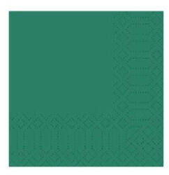 DUNI 168417 tissue szalvéta, zöld, 24x24 cm, 3 réteg, 1/4 hajtott, 250db/csom