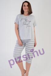 Vienetta Extra méretű halásznadrágos női pizsama (NPI8976 4XL)