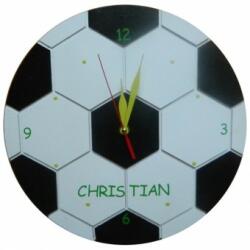Primodor Ceas din lemn de perete Minge fotbal
