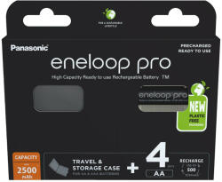 Panasonic Eneloop PRO R6/AA 2500mAh + tároló doboz