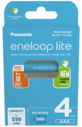 Panasonic Eneloop Lite R03 AAA 550mAh akkumulator