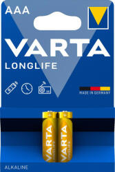VARTA Longlife mikro/ AAA/ LR03 elem - l-m-s - 590 Ft