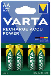 VARTA Power AA 2600 mAh újratölthető akkumulátor