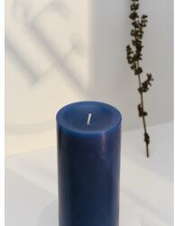 Bougies La Francaise Lumânare cilindrică, diametru 7 cm, înălțime 15 cm - Bougies La Francaise Cylindre Candle Blue 450 g