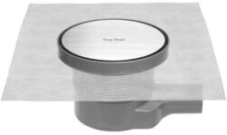 Easy Sanitary Solutions Rigola dus Easy Drain Aqua Round rotunda, cu capac si sifon Ø15 cm (AquaW-RDx15-MSI6)