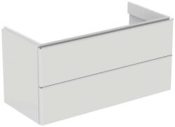 Ideal Standard Adapto Vanity Masca lavoar baie cu 2 sertare 102x45xH49 cm, alb lucios (T4297WG)