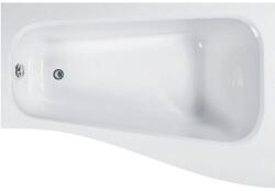 Belform Cada baie semirotunda asimetrica Belform Senso acril 150x100 cm, stanga (27CB0004)