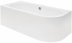 Besco Cada baie pe colt semirotunda asimetrica Besco Avita acril 170x75 cm (WAV-170-NL)