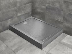 Radaway Cadita dus dreptunghiulara Radaway Doros F Compact Stone 100x80 cm, antracit (acril aspect piatra) (SDRFP1080-05-64S)