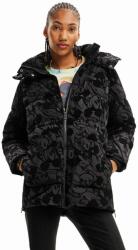 Desigual rövid kabát női, fekete, átmeneti - fekete XS - answear - 60 990 Ft