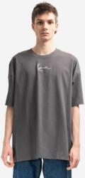 Karl Kani pamut póló Small Signature Heavy Jersey szürke, nyomott mintás - szürke M
