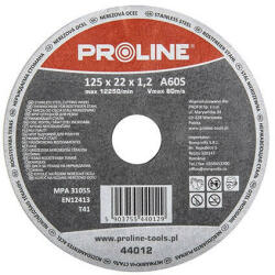 PROLINE 125 mm 44014 Disc de taiere