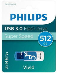 Philips Vivid Edition Spring Blue 512GB USB 3.0 (FM51FD001B/00)