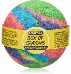 Beauty Jar Box Of Crayons bombă de baie cu ulei de migdale 150 g