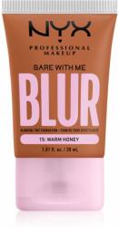 NYX Professional Makeup Bare With Me Blur Tint make up hidratant culoare 15 Warm Honey 30 ml