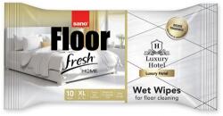 SANO Servetele umede XL pentru pardoseli, Floor Fresh Home Luxury Hotel 10 buc/set Sano F6HCMXON
