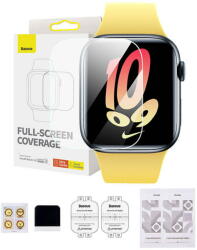 Baseus Folie ecran, 41 mm, Apple Watch 7/8, Transparenta (32697) - vexio