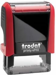 TRODAT Bélyegzõ TRODAT Printy 4910 fekete ház piros párna (4910F/P) - tonerpiac