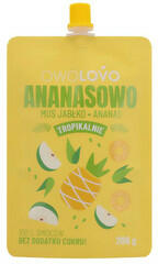 OWOLOVO Alma-Ananász Tropical Gyümölcspüré 200g