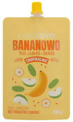 OWOLOVO Alma-Banán Tropical Gyümölcspüré 200g