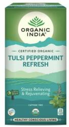 Organic India Tulsi PEPPERMINT REFRESH, filteres bio tea, 25 filter - Organic India