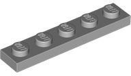 LEGO® 78329c86 - LEGO világos szürke lap 1 x 5 méretű (78329c86)