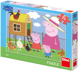 Dino Puzzle - Peppa Pig - Puisorii (24 piese) (351615) - dexo