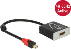 Delock Delock адаптерен кабел mini DisplayPort 1.2 мъжки към HDMI 2.0 женски (62735)