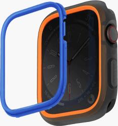 Uniq Moduo Apple Watch S4/S5/S6/S7/S8/S9/SE Tok - Narancs/Kék (44 / 45mm) (UNIQ-45MM-MDSORGBLU)