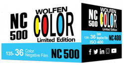  Orwo Wolfen NC500 színes negatív film (36 expo)