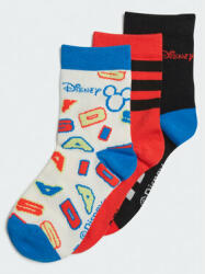 adidas Set de 3 perechi de șosete lungi pentru copii Mickey Mouse Crew Socks 3 Pairs IB6776 Colorat