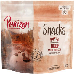 Purizon Purizon la preț de testare! Hrană uscată, umedă, snackuri câini - Snack: Vită cu pui (1x100g)