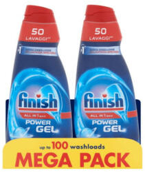 Finish Power All in 1 gel, regular (2x1 liter) - pelenka