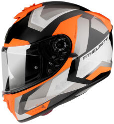 MT Helmets MT Blade 2 SV Finishline D4 zárt bukósisak fekete-szürke fehér-narancssárga
