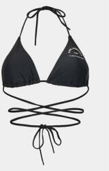 KARL LAGERFELD Bikini partea de sus Logo 230W2215 Negru Costum de baie dama