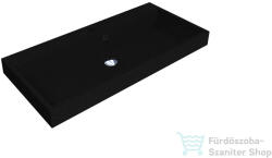 LunArt Atty 900 89, 7x41, 7 cm-es beépíthető öntöttmárvány mosdó, fekete kvarc 5999123005779 (5999123005779)