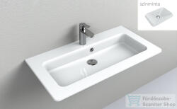 LunArt Mylah 800 80x42 cm-es beépíthető öntöttmárvány mosdó, matt fehér 5999123014337 (5999123014337)