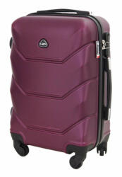 Gravitt lila színű, keményfalú kabinbőrönd 55 × 38 × 20 cm (Z-5903978409922)