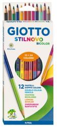 GIOTTO Színes ceruza GIOTTO biocolor kétvégű 24 szín 12 db/készlet - papiriroszerplaza
