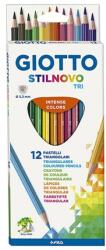 GIOTTO Színes ceruza GIOTTO Stilnovo háromszögletű 12 db/készlet - papiriroszerplaza