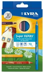 LYRA Színes ceruza LYRA Super ferby 12 db/készlet - papiriroszerplaza