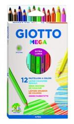 GIOTTO Színes ceruza GIOTTO mega jumbo 12 db/készlet - papiriroszerplaza