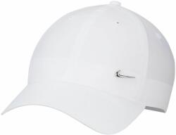 Nike Șapcă "Nike Dri-Fit Club Unstructured Metal Swoosh Cap - white/metallic silver