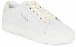 Calvin Klein Sneakers Calvin Klein Jeans Classic Cupsole Laceup Lth Wn YW0YW01269 Bright White/Creamy White 01T