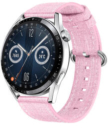 BSTRAP Denim szíj Huawei Watch GT 42mm, pink (SSG031C0702)