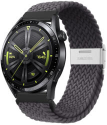 BSTRAP Elastic Nylon 2 szíj Huawei Watch 3 / 3 Pro, space ash (SSG027C0310)