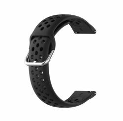 BSTRAP NEOGO SmartWatch Glam / Glam 2 Silicone Dots szíj, Black (SGA007C0101)