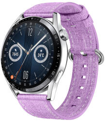 BSTRAP Denim szíj Huawei Watch GT/GT2 46mm, purple (SSG031C0603)
