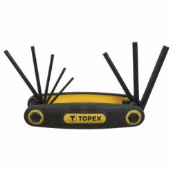 TOPEX torxkulcs készlet T9-40 (8db/készlet) (T35D959)