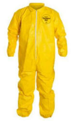 Coverguard Tychem C vegyvédelmi overáll, sárga XL